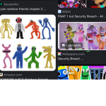 Fnaf and rainbow friends:D
