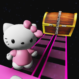 Hello Kitty glass bridge icon