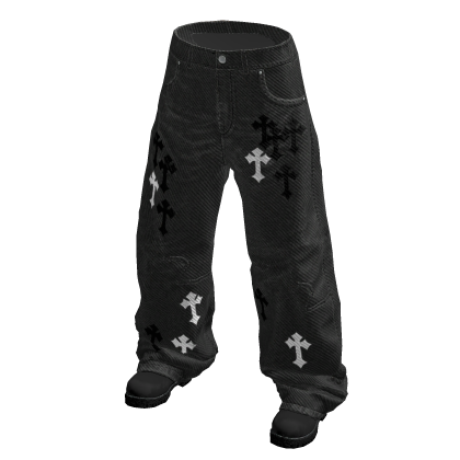 M11! - Baggy Chrome Cross Jeans w/ Btimb boots