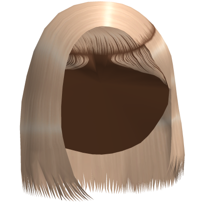 Sleek Side Part Bob /w Edges (Blonde) Roblox item