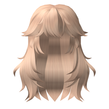 🍀Grunge Wolf Layered Hair in Blonde Roblox item