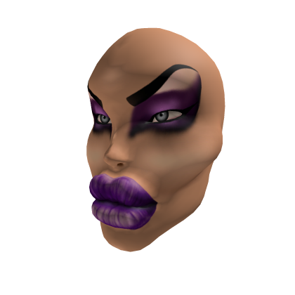 Botched Witch Drag Makeup In Purple