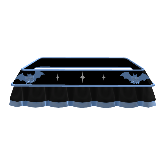 ♡ : Adorable mini skirt bat halloween blue