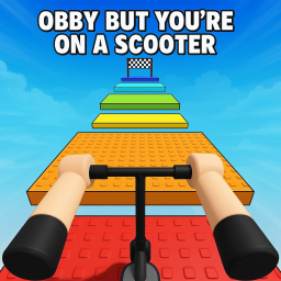 Obby But You're On A Scooter!
