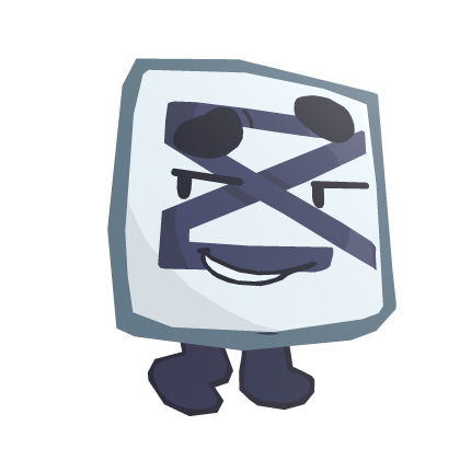 White square app with black symbol shoulder pal