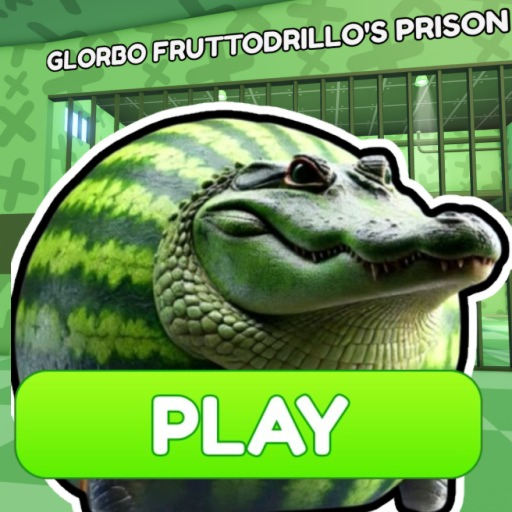 🐊🍉 GLORBO FRUTTODRILLO'S PRISON RUN! (Obby) official Roblox game thumbnail