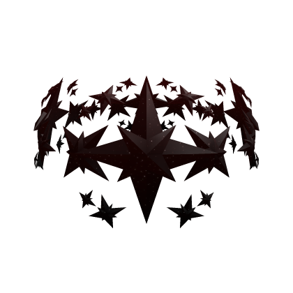 Red Intergalactic Star Crown
