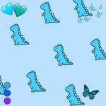 Blu dinosaur