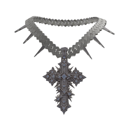 Emo Angel Cross Cuban Chain