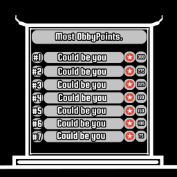 The Leaderboard Climbers (WIP 1/80 Obbies added)