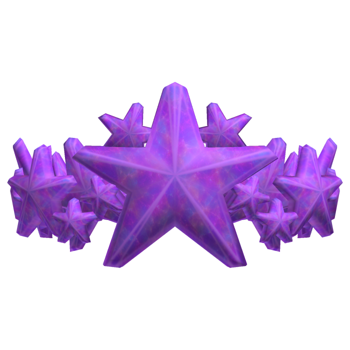 ♡ [ADDON] King Of The Night Opal Stars Purple