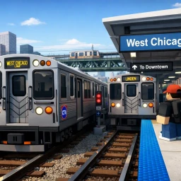 West Chicago Line. icon