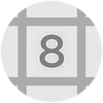 "8" Tile