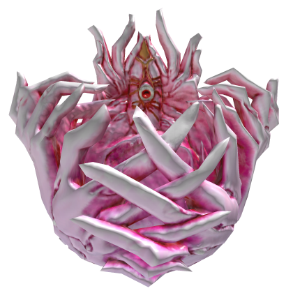 Red Pinkish All Seeing Crown