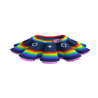 ✨Rainbow Nyan Cat Skirt 🐱🌈