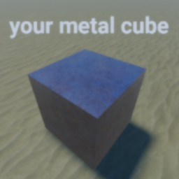 rust your own metal cube