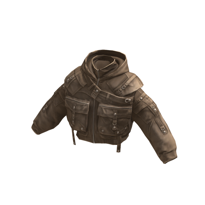 Layered Street Techwear Jacket Desert Tan