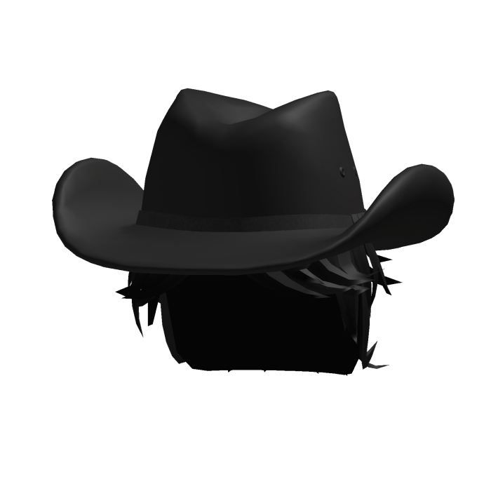 Messy Hair + Cowboy Hat