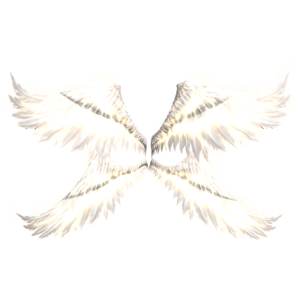 Emissive White Angel Glowing WINGS