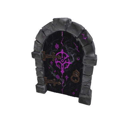 Cursed Rune Stone Door - PBR