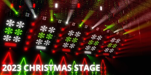เวทีคอนเสิร์ตคริสต์มาส