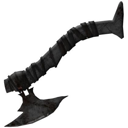 Rusty Gothic Horror Axe On Head Roblox item