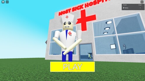 THE GRAND HOSPITAL ESCAPE! (First Person Obby)