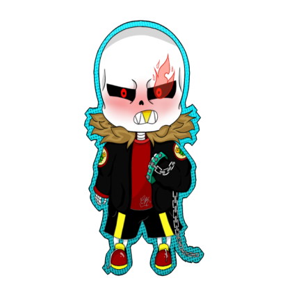 Chibi Fell Sans Roblox decal