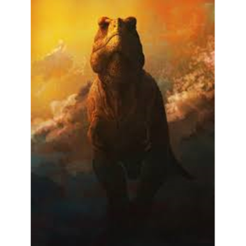 ein sehr hungriger T-Rex