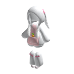 Cute Rabbit costume 🐰🤍(White)