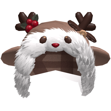 Cute Christmas Reindeer Hood