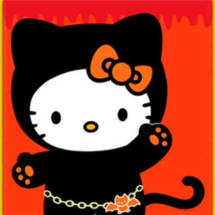 Hello Kitty in kitty suit Roblox decal