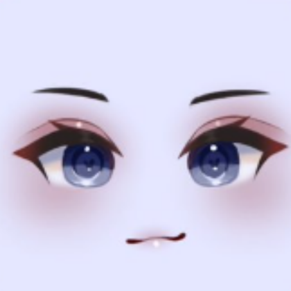 Purple Alien Face Roblox decal