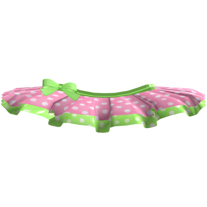 ♡ cute pink green skirt tutu tweencore kawaii mori Roblox item