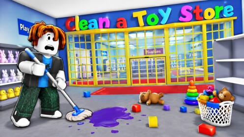 Clean a Toy Store