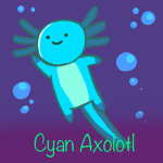 Cyan Axolotl