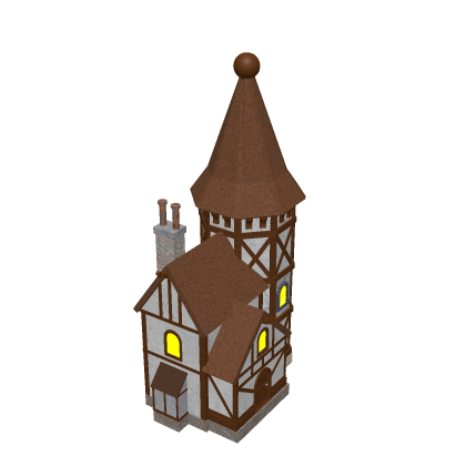 ❄ Medieval House Castle Fortress Palace Estate M