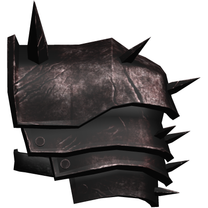 Bloody Medieval Knight Pauldron (left)