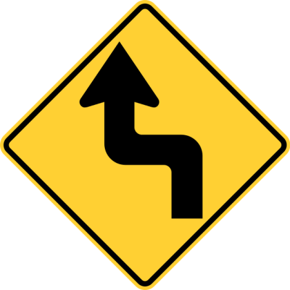 Dogleg Left Sign Roblox decal