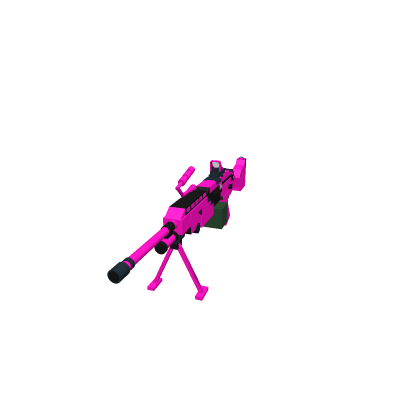 Daysofarelives124 M249 Pink gun