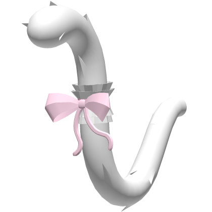 Cute Pink Maid Kitty Tail