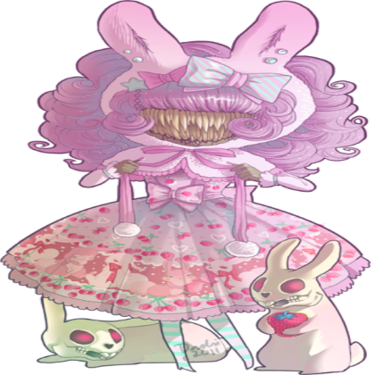 Pastel Bunny Girl Roblox decal