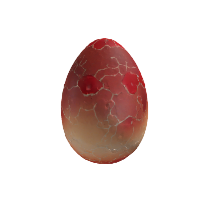Egg Red Mystical 