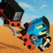Blue Train Cart Ride icon