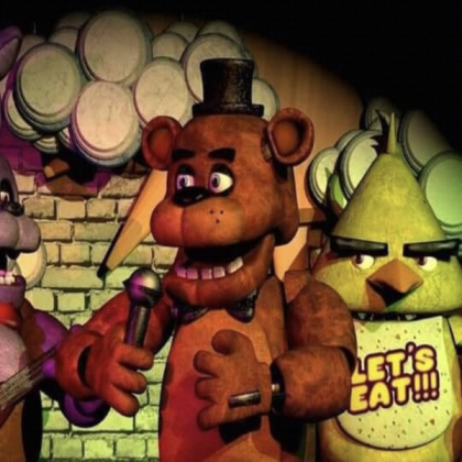 Fnaf Poster Roblox decal