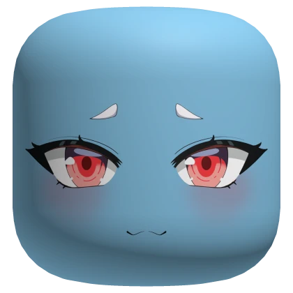 ♡ Soukaku ZZZ cute face - blue | Roblox Item - Rolimon's
