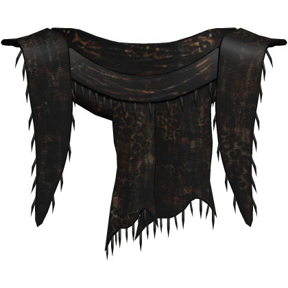 1.0 leopard distressed grunge gothic emo scarf Roblox item