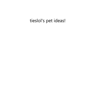 tieslol's bgs pet ideas (QUEENS)