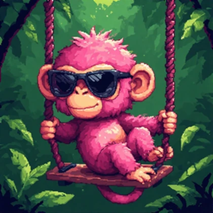 Monkey Pink Studio Roblox group icon