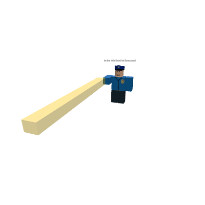 cop with gun have to jump over
